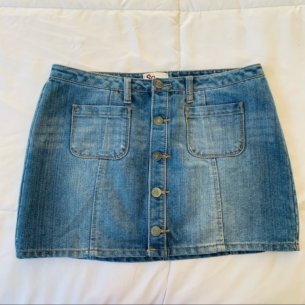 So Denim Mini Skirt Size 5
